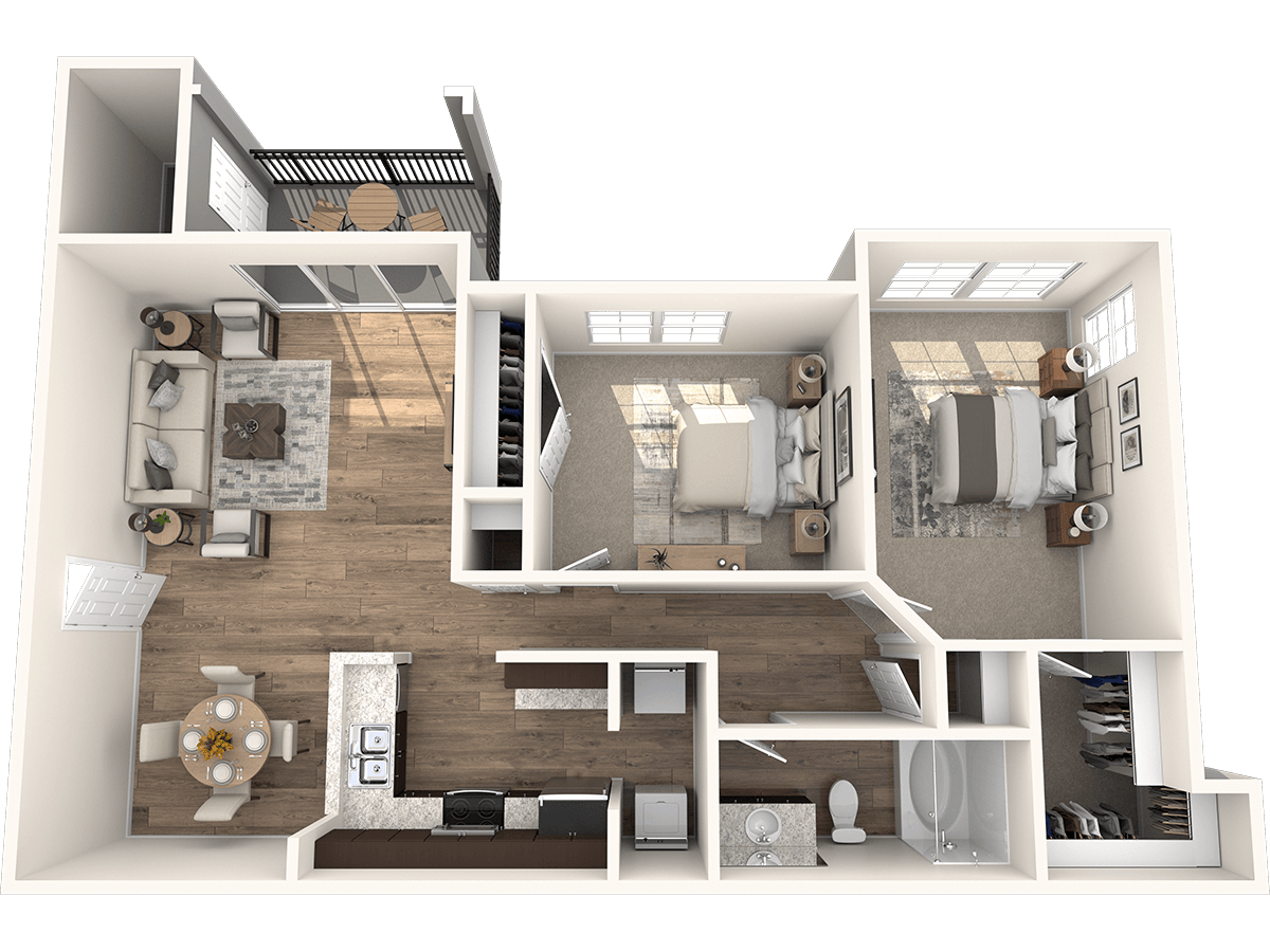 The Alexander floor plan